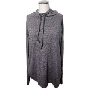 Athleta Women's Uptempo Hoodie Pullover Sweatshirt Size Small Tall Thumbholes